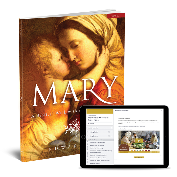 Mary: A Biblical Walk with the Blessed Mother Workbook with Digital Access