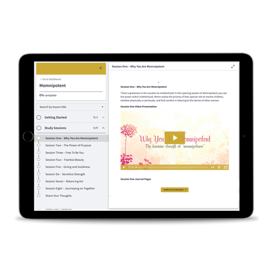 Momnipotent: Finding Peace, Balance, & Joy in Your Vocation as a Mother [Online Video Access]