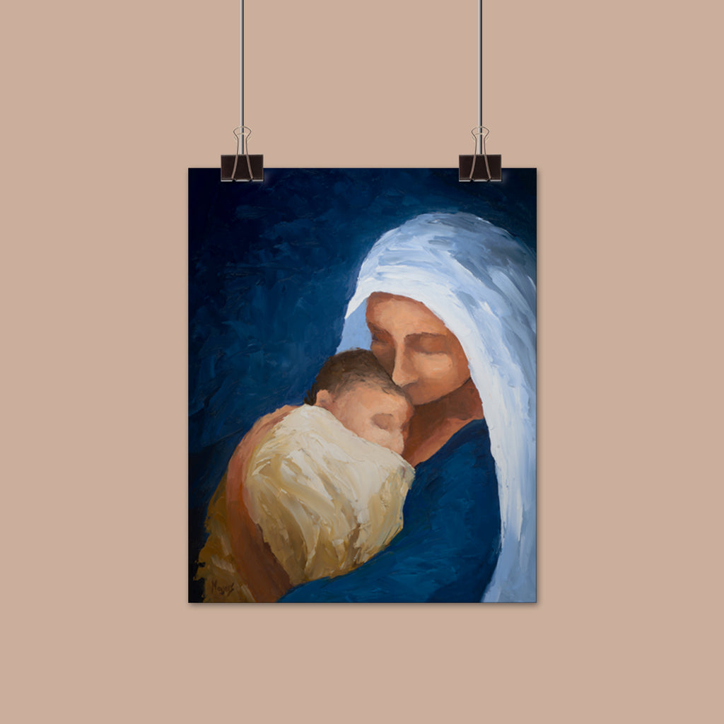 ¡Alégrate! Láminas de arte: Madre e hijo