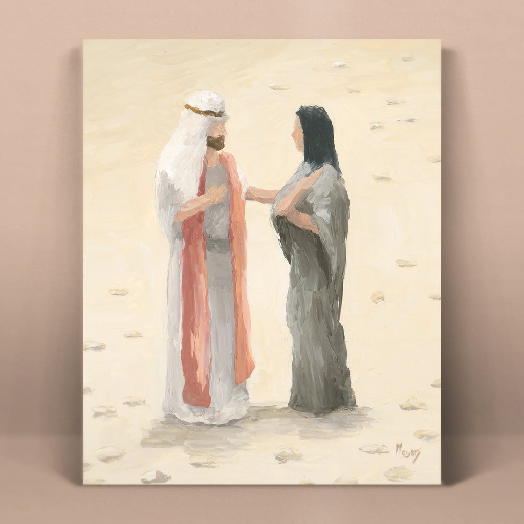 Estampas de arte del Compañero de Cuaresma de Ascension: Yo tampoco te condeno