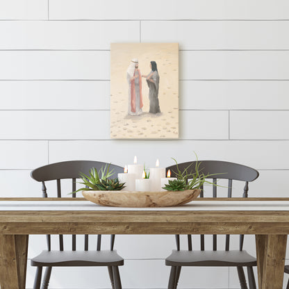 The Ascension Lenten Companion Fine Art Canvas Prints: Neither Do I Condemn You