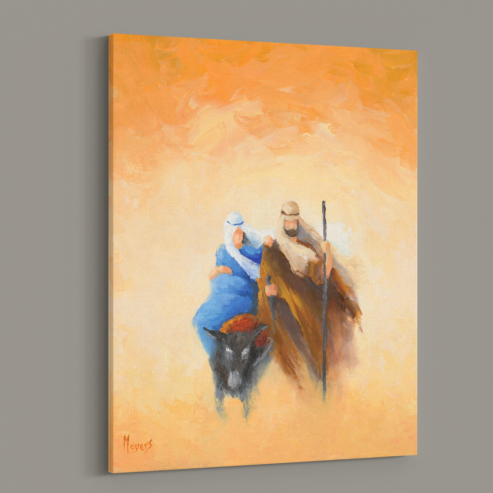 Rejoice! Fine Art Canvas Prints: Onward to Bethlehem