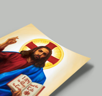 Fine Art Print - Pantocrator The Almighty (12x12)