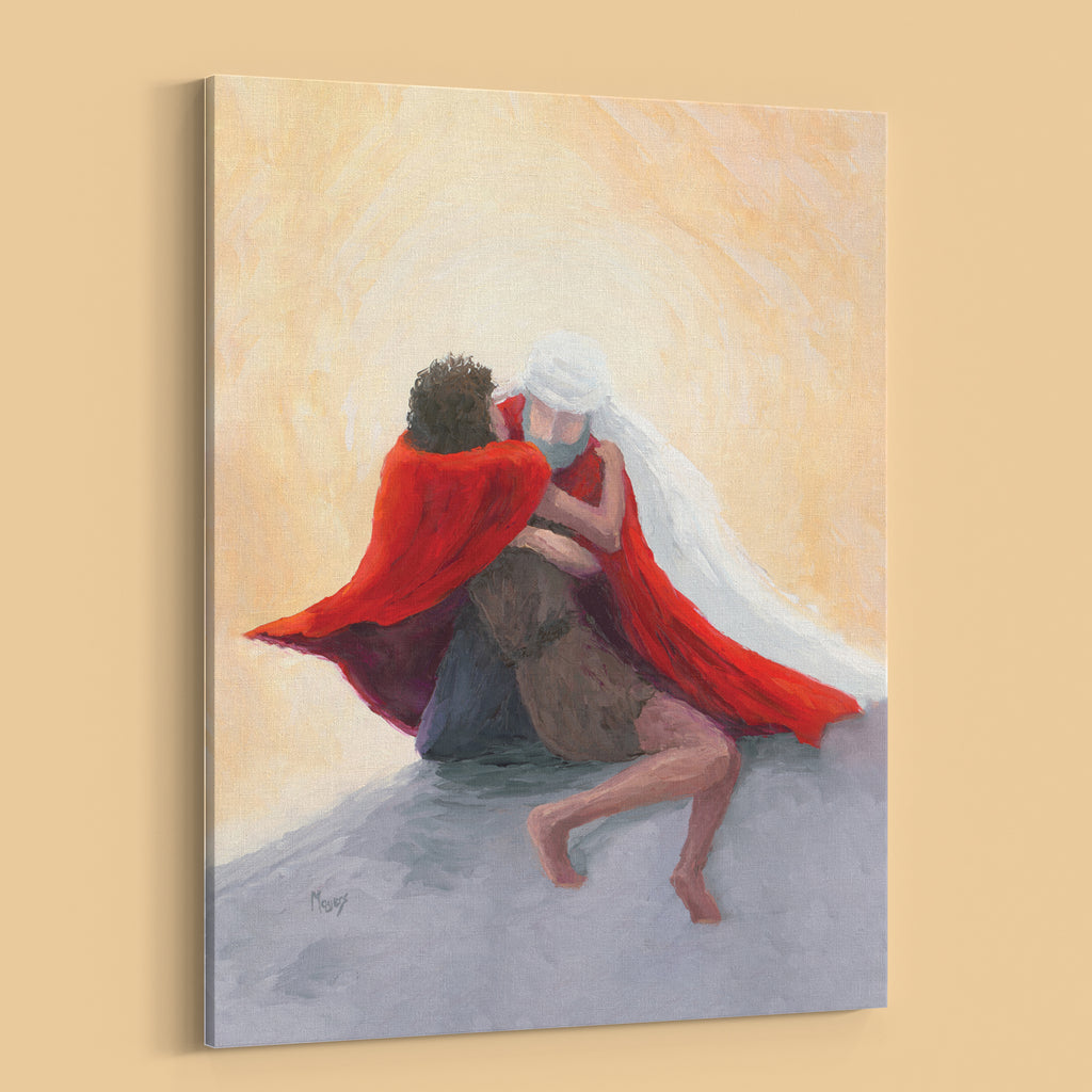 Los grabados en lienzo de bellas artes de The Ascension Lenten Companion: Parábola del hijo pródigo