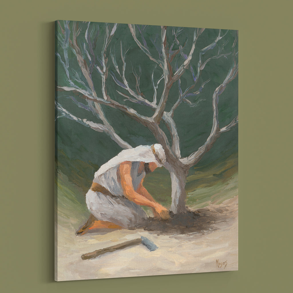Los lienzos artísticos del Compañero de Cuaresma de Ascension: Parábola de la higuera