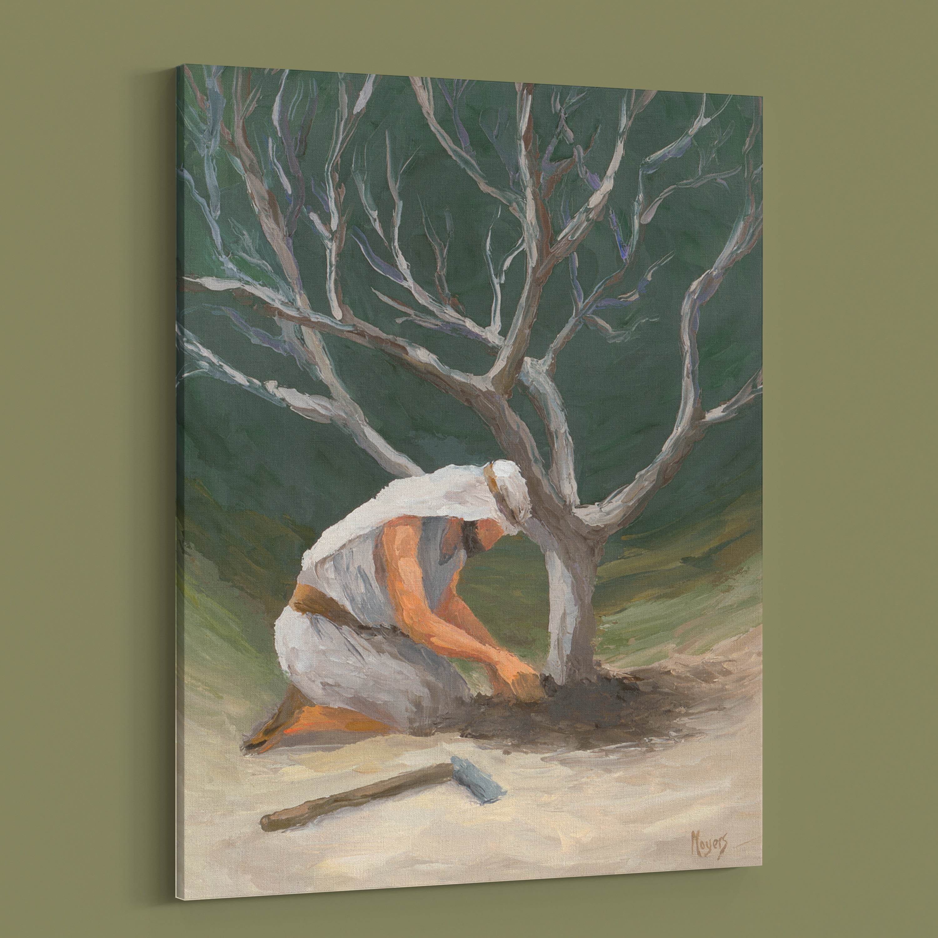 Los lienzos artísticos del Compañero de Cuaresma de Ascension: Parábola de la higuera