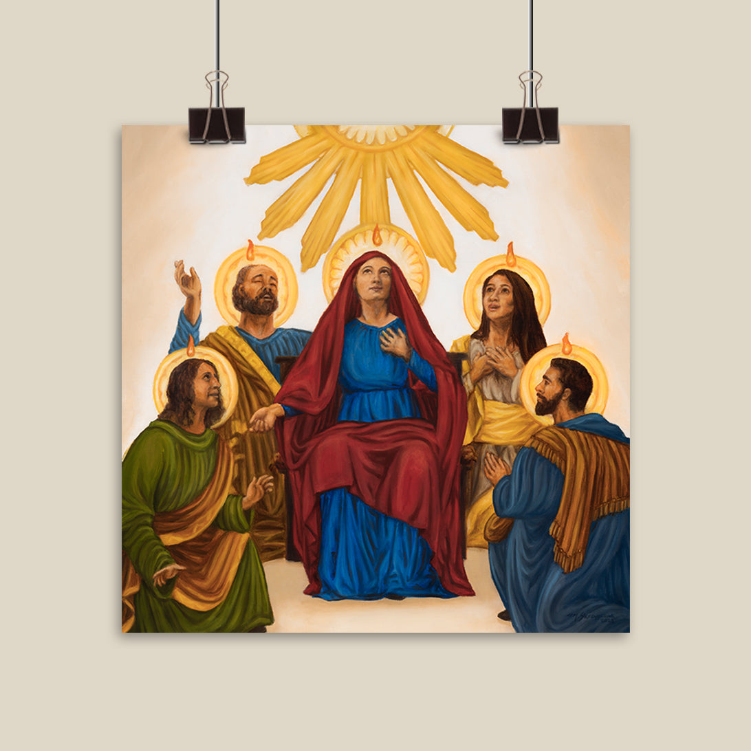 Impresión artística - Pentecostés (12x12)