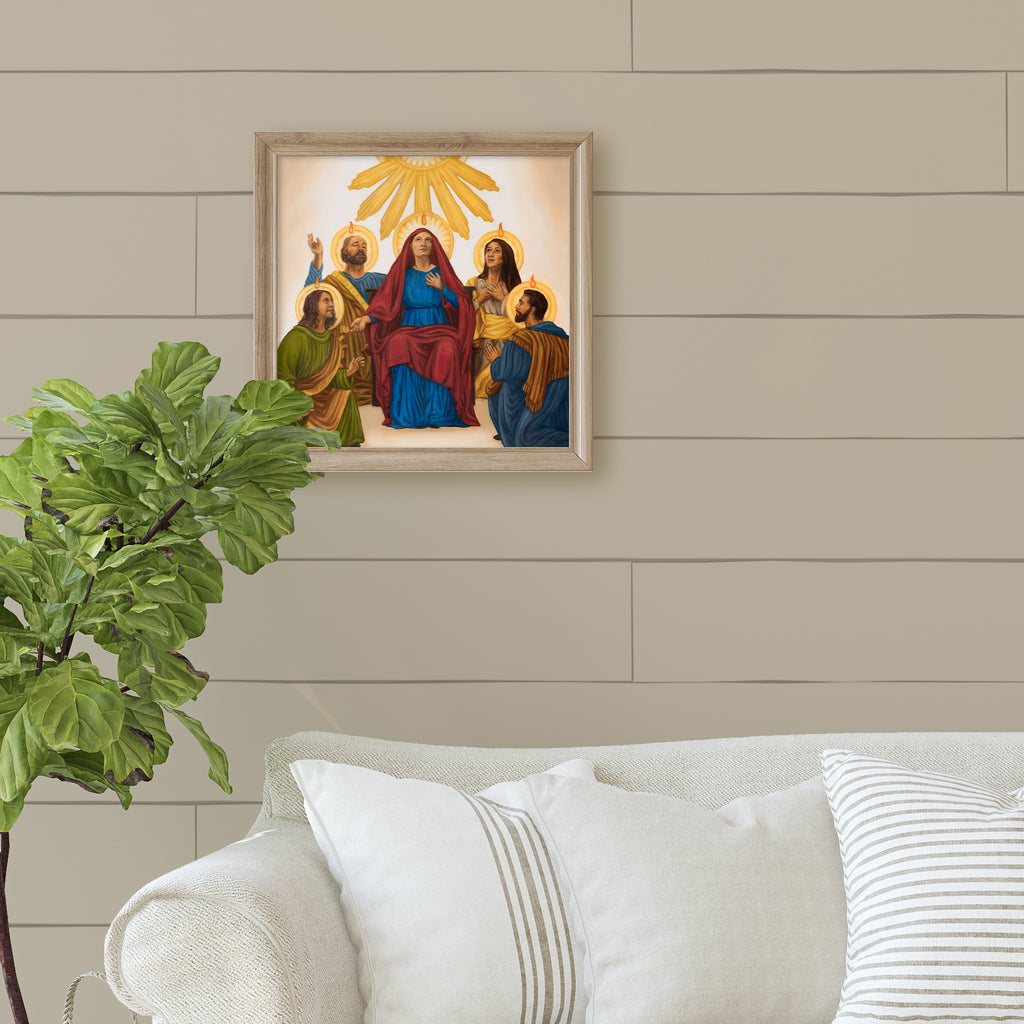 Impresión artística - Pentecostés (12x12)
