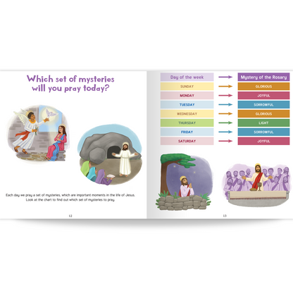 Pray and Think Imaginative Rosary Book (Ages 6+)