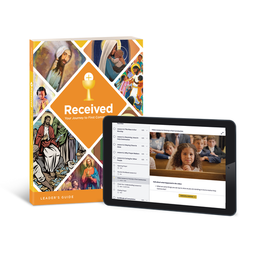 Received: Your Journey to First Communion Leader's Guide (Includes Online Leader’s Access)