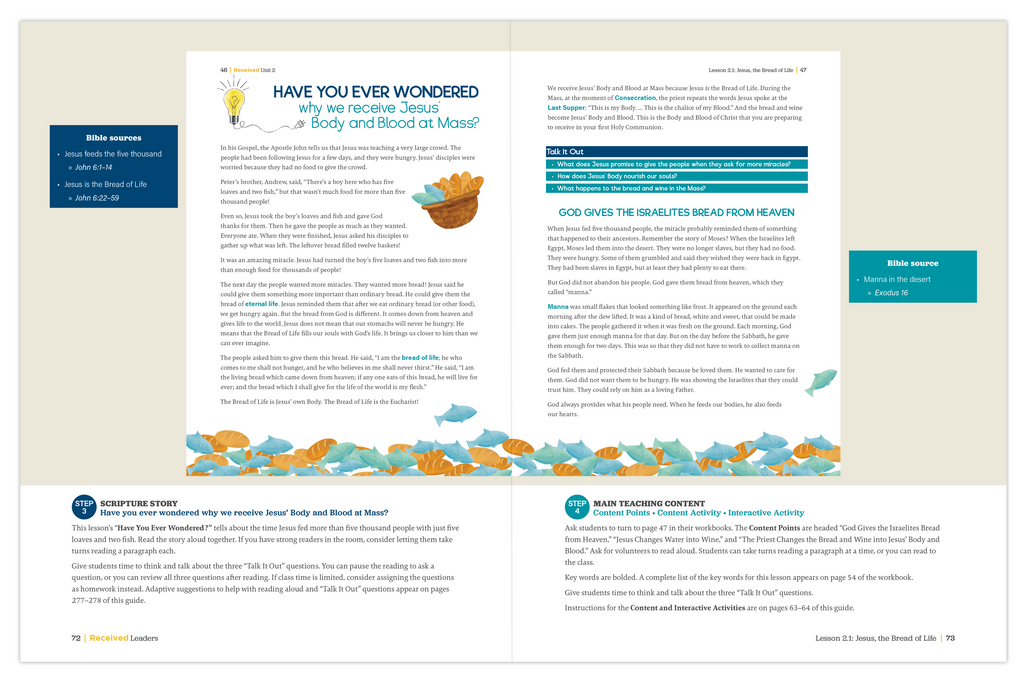 Received First Edition: Your Journey to First Communion Leader's Guide (Includes Online Leader's Access)