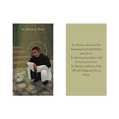 Renewed & Received Saint Prayer Cards, Complete Set (1 Set of 24 Cards)