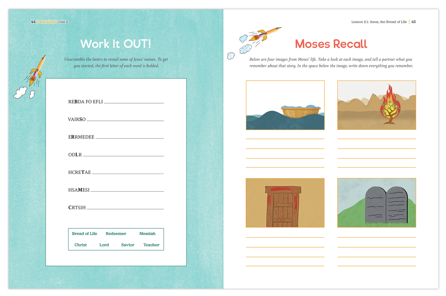 Received: Your Journey to First Communion Student Workbook (Includes Online Course Access)