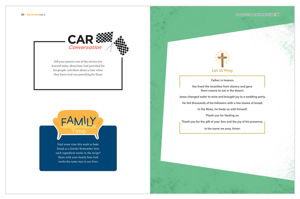 Received Second Edition: Your Journey to First Communion Student Workbook only