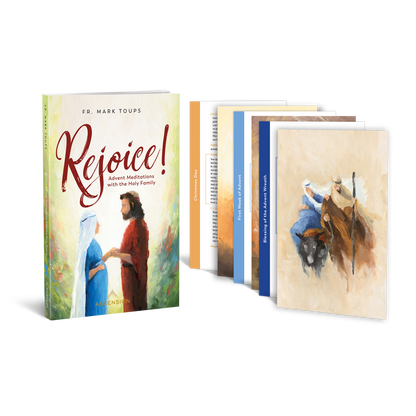 Rejoice! Advent Meditations with the Holy Family Journal and Advent Prayer Cards Bundle