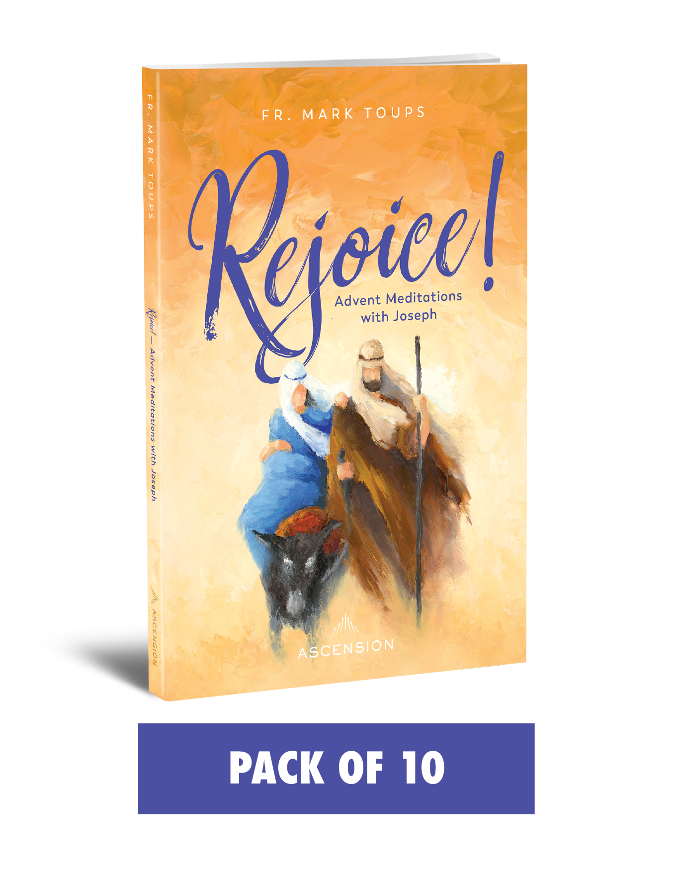 Rejoice! Advent Meditations with Joseph, Journal (Pack of 10)