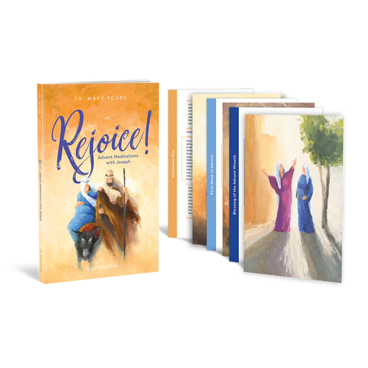 Rejoice! Advent Meditations with Joseph Journal and Advent Prayer Cards Bundle