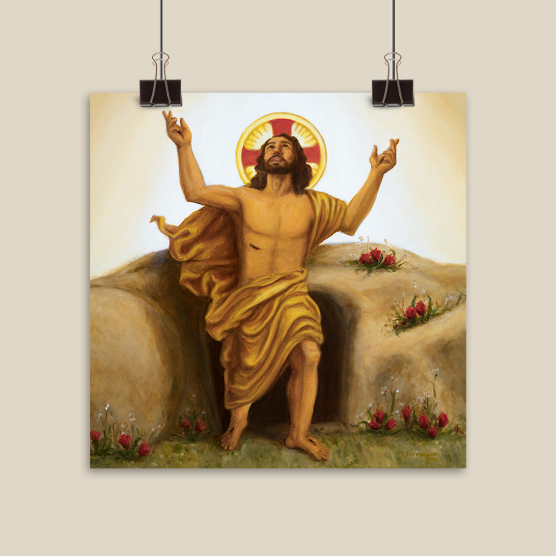 Fine Art Print - The Resurrection of Christ (12x12)