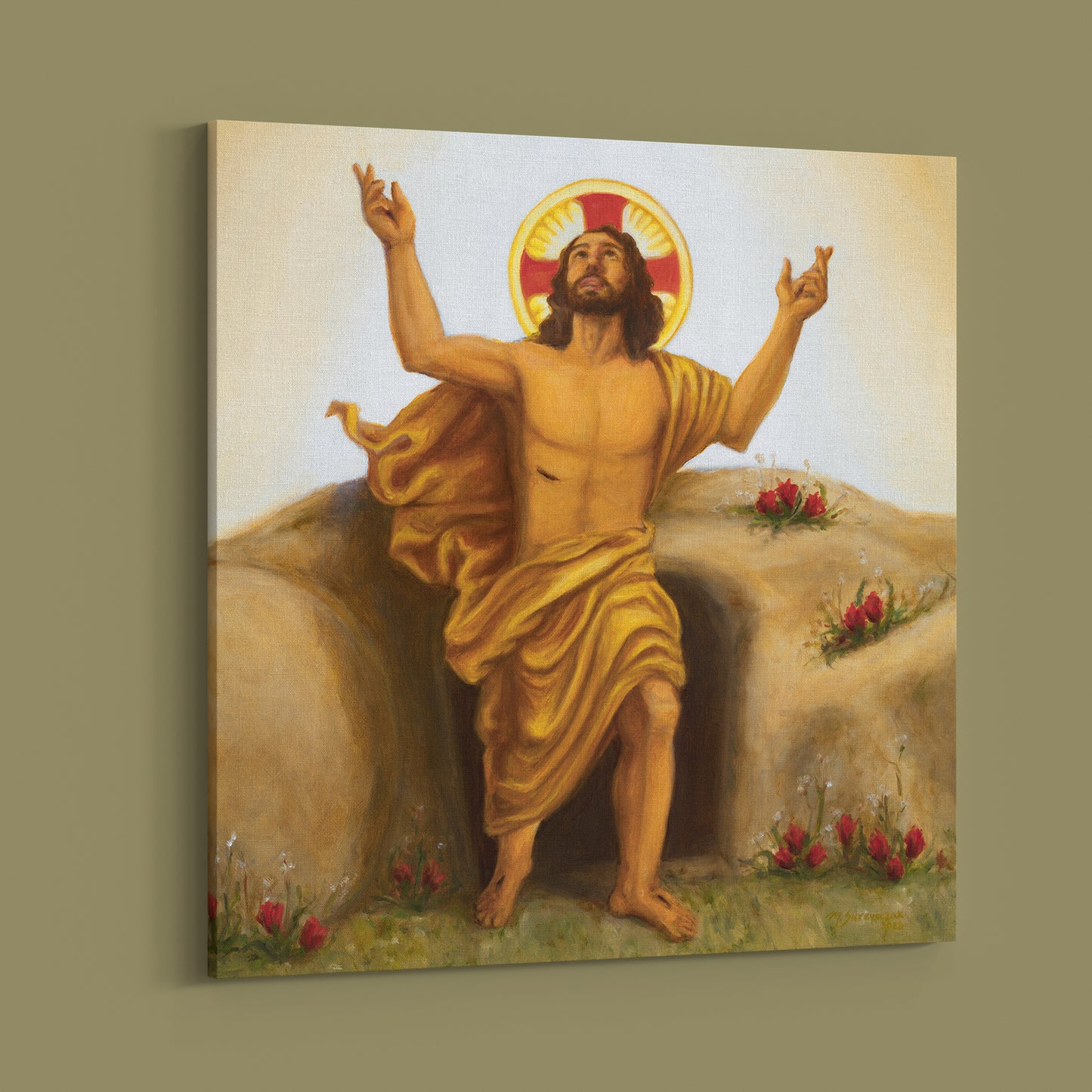 Canvas Print - The Resurrection of Christ (12x12)