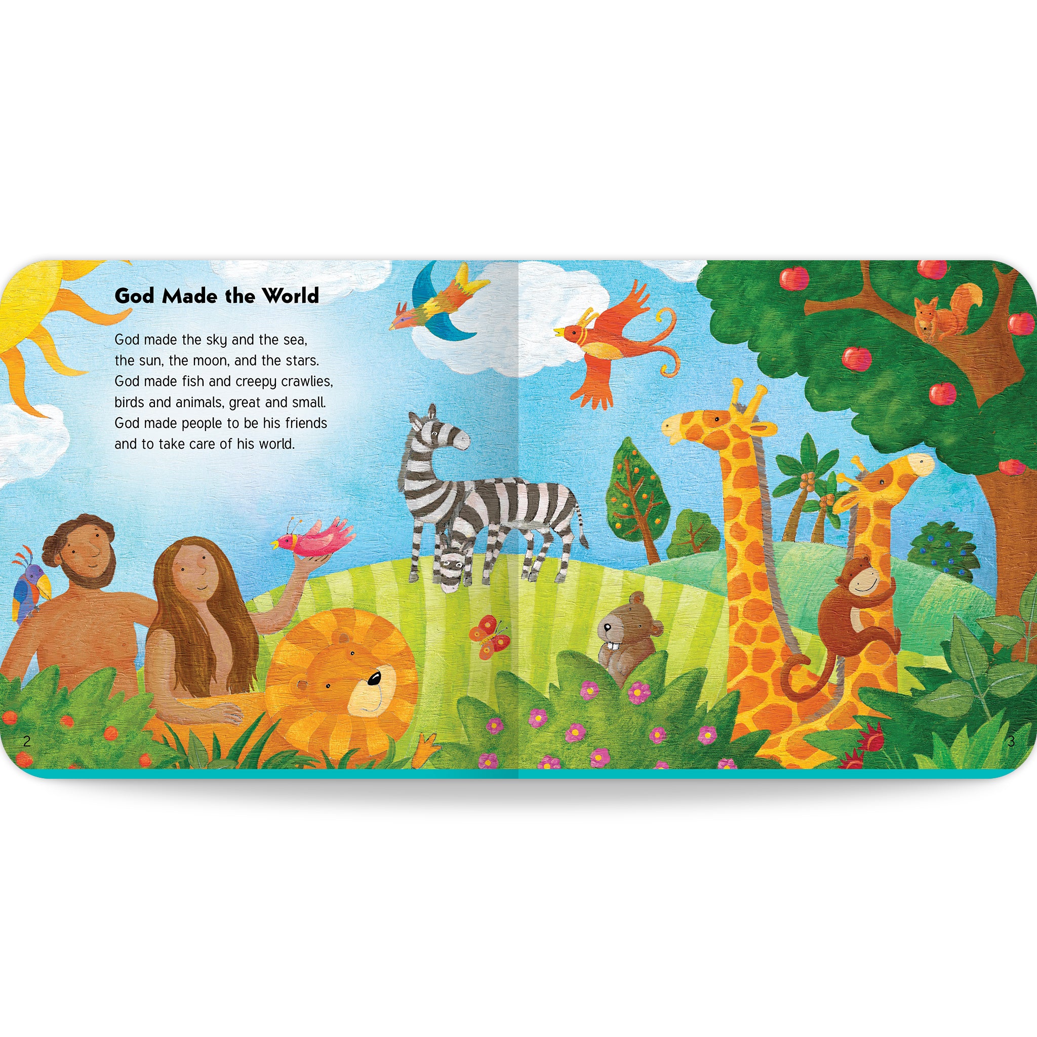 Image of the Genesis story in My First Catholic Bible Stories