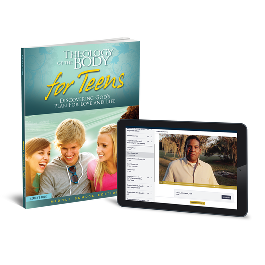 Theology of the Body for Teens: Middle School Edition Leader's Guide (Includes Online Course Access)