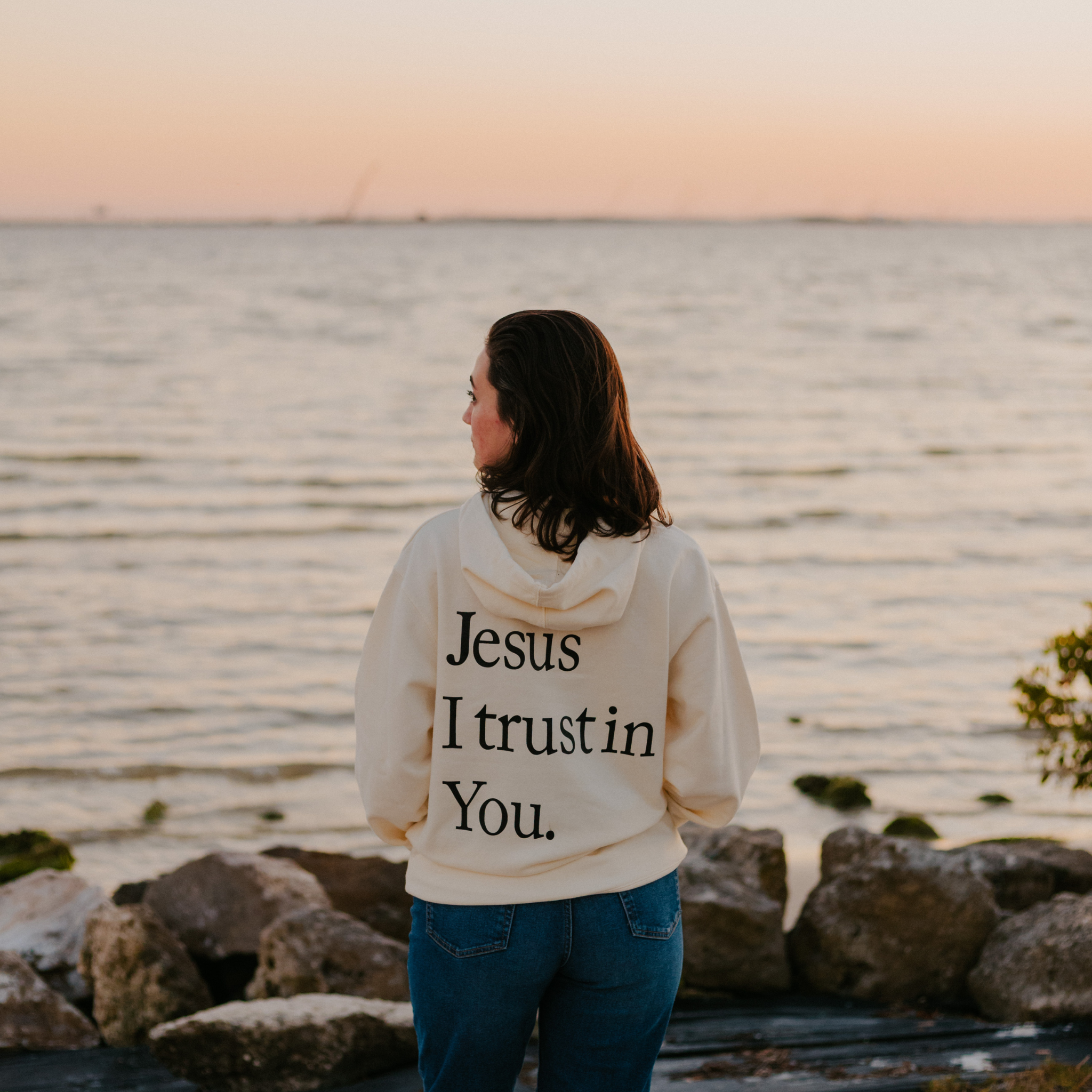 "Jesus I trust in You" / Divine Mercy Hoodie