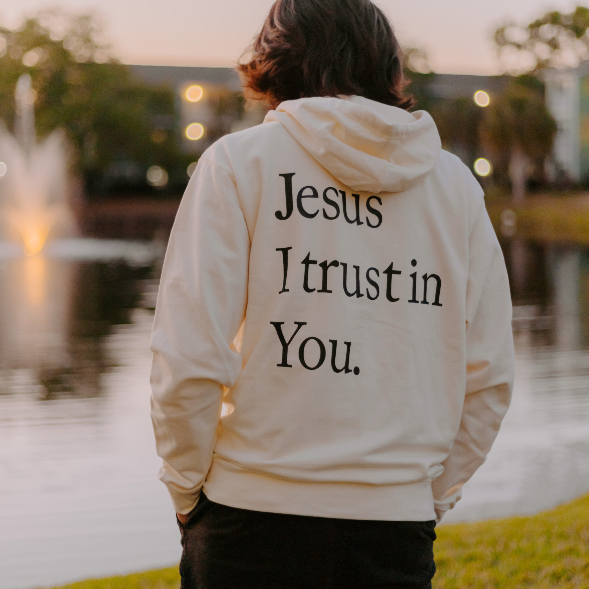 "Jesus I trust in You" / Divine Mercy Hoodie