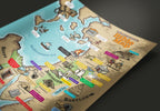 El mapa de la Biblia de la Gran Aventura