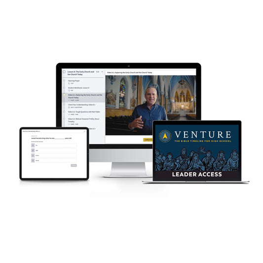 Venture: The Bible Timeline for High School, Leader's Access