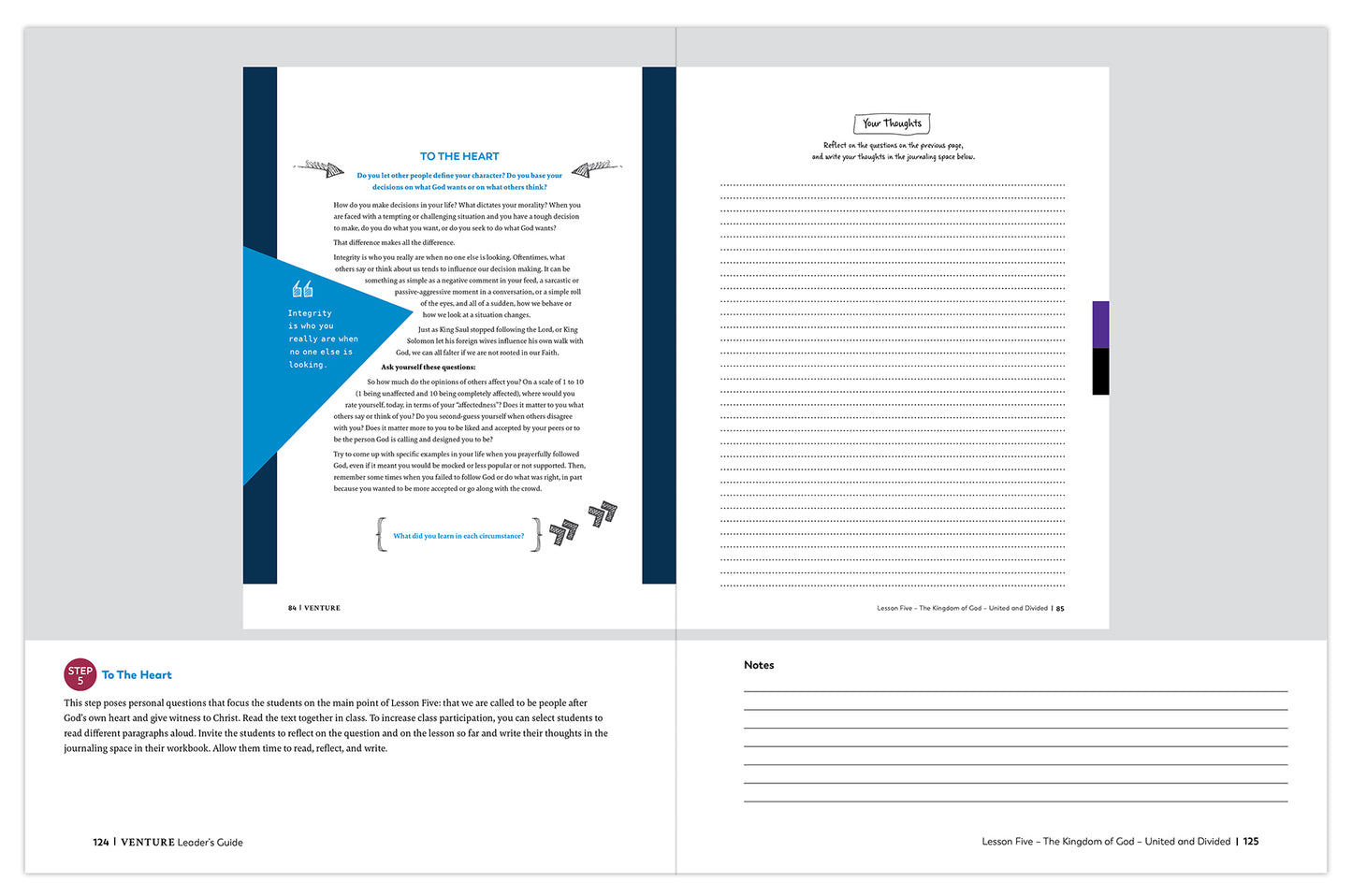 Venture: The Bible Timeline for High School, Leader's Guide with Digital Access