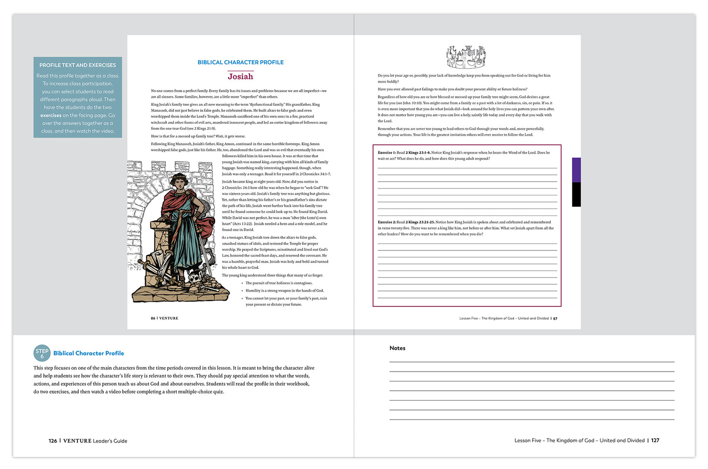 Venture: The Bible Timeline for High School, Leader's Guide with Digital Access