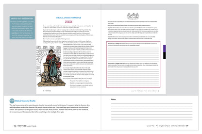 Venture: The Bible Timeline for High School, Leader's Guide with Digital Access