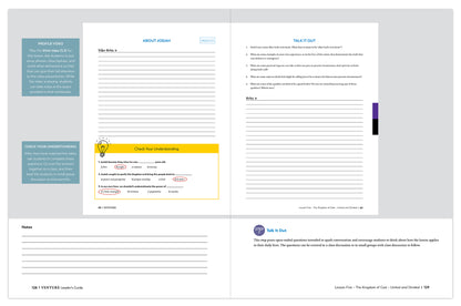 Venture: The Bible Timeline for High School, Leader's Guide with Digital Access