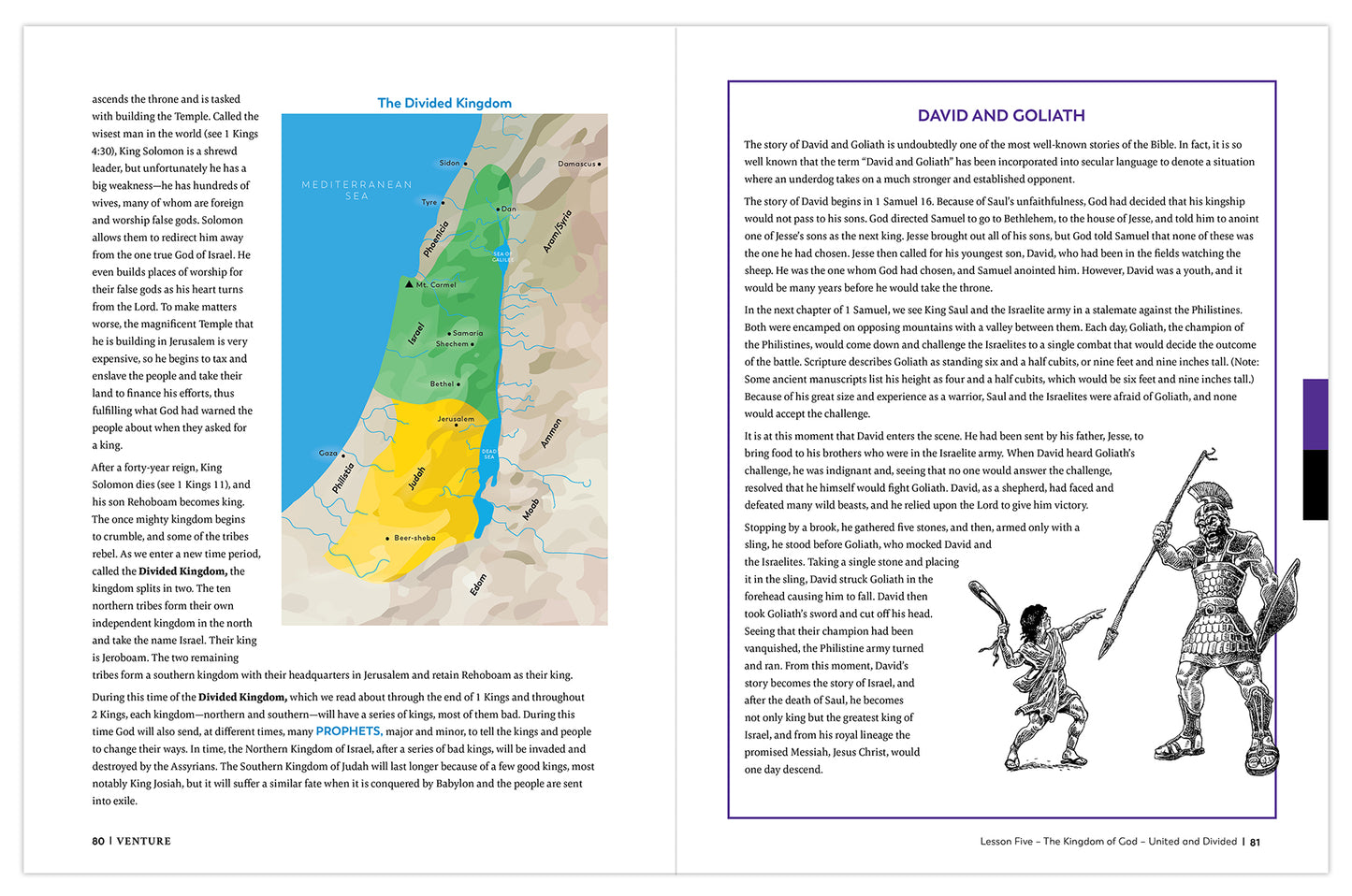 Venture: The Bible Timeline for High School, Student Pack with Online Access