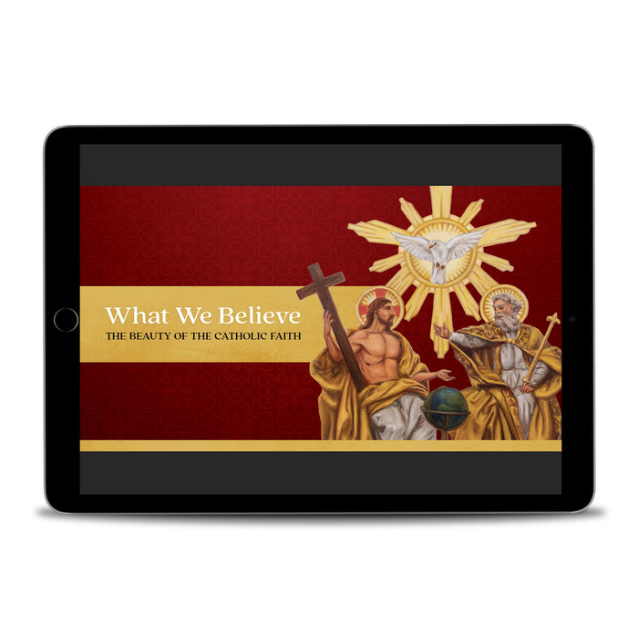 What We Believe: The Beauty of the Catholic Faith, Online Access