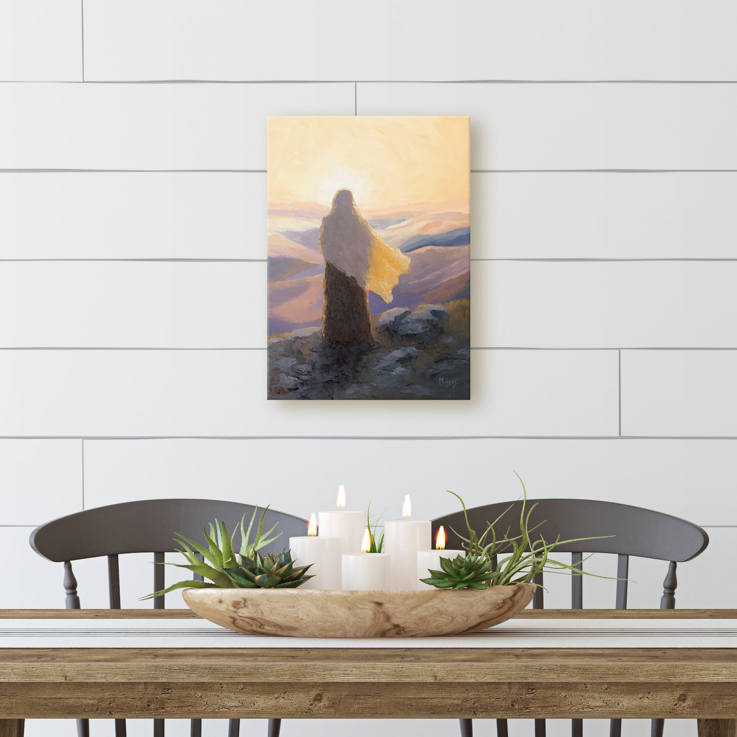 The Ascension Lenten Companion Fine Art Canvas Prints: Wilderness