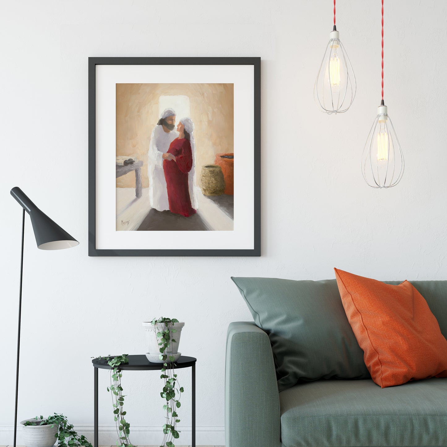 Rejoice! Fine Art Canvas Prints: Zechariah and Elizabeth