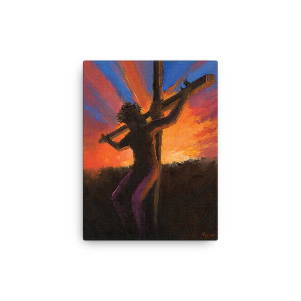 The Ascension Lenten Companion Fine Art Canvas Prints: He Was Crucified