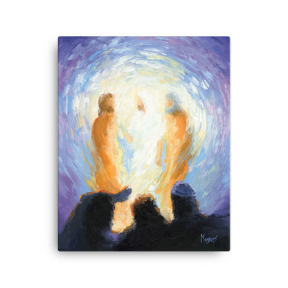 The Ascension Lenten Companion Fine Art Canvas Prints: He Was Transfigured Before Them