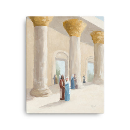 Rejoice! Fine Art Canvas Prints: The Temple