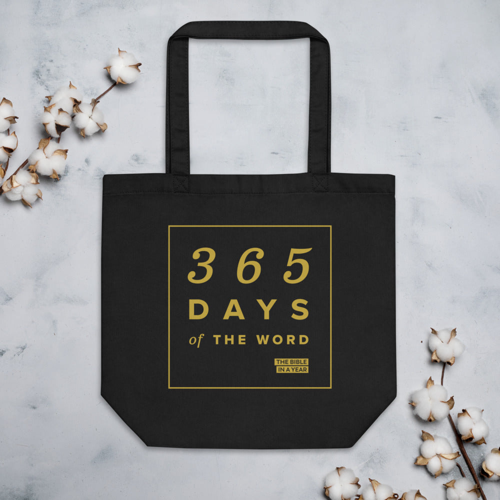 Bolso de tela "365 Días de la Biblia en un Año"