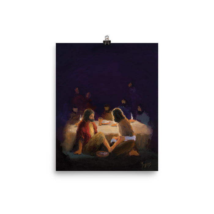 The Ascension Lenten Companion Art Prints: He Washed Their Feet