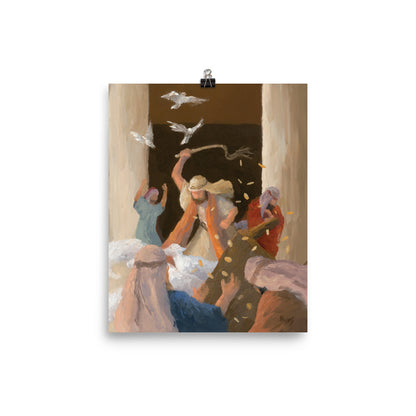 The Ascension Lenten Companion Art Prints: He Cleansed the Temple