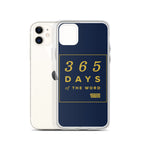 365 Days of the Word Bible in a Year Samsung Phone Case - Navy