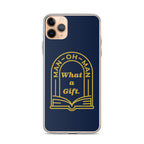 Man-oh-Man Bible in a Year Samsung Phone Case - Navy
