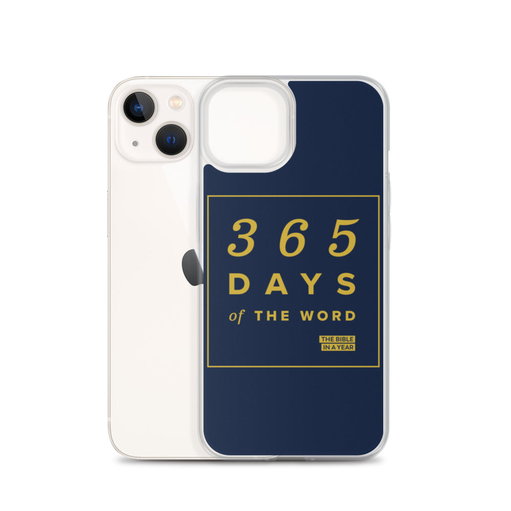 365 Days of the Word Bible in a Year Samsung Phone Case - Navy