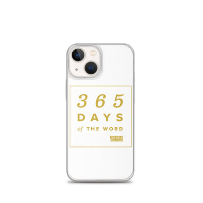 365 Days of the Word Bible in a Year iPhone Case - White