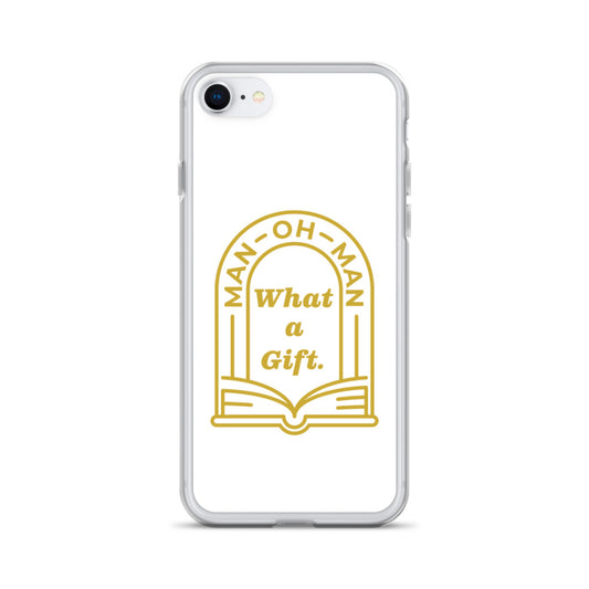 Man-oh-Man Bible in a Year iPhone Case â White