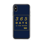 365 Days of the Word Bible in a Year Samsung Phone Case - Navy