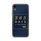 365 Days of the Word Bible in a Year Samsung Phone Case - Navy